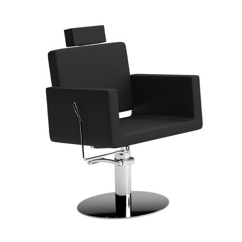 Makeup chair with hydraulic pump - U-Shape Make UP - Gamma & Bross - reclining / with headrest / adjustable-height
