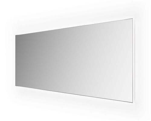 Contemporary dressing table - LED DOUBLE NEW  - Beauty Star - glass / chromed metal / wall-mounted
