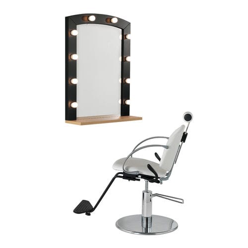 Wall-mounted mirror - VISION - AGV group - for beauty salon / contemporary / rectangular