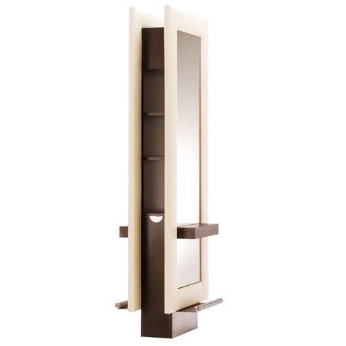 Contemporary dressing table - 354D - FIAPP - laminate / for hairdressers / 2-person
