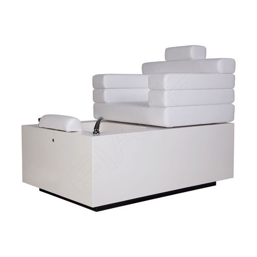Synthetic leather pedicure spa chair - LUXURY E131V - FIAPP - with headrest / with footrest / swivel