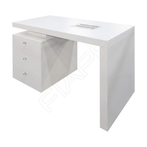 Manicure table with storage - SPA E130S - FIAPP - with vacuum cleaner / with built-in lighting