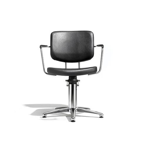 Contemporary beauty salon chair - GOGO LUXE - Kiela Metaalwarenfabriek B.V. - synthetic leather / metal / with hydraulic pump