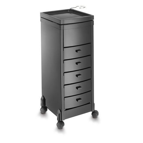 Treatment trolley - Smart Color Section - Artecno Srl - for hairdressers / plastic