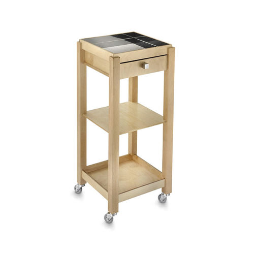 Treatment trolley - Eco Beauty - Artecno Srl - for hairdressers / for beauty salon / steel