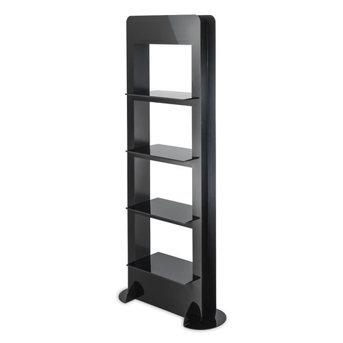 Beauty product display rack - EXPO/BIG - Artecno Srl - beech / metal / for hairdressers