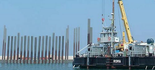 Cast pile - Trevi Group - driven-pipe / concrete / reinforced concrete