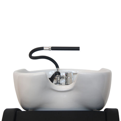 Tubular hand shower - Aguacero - Nelson Mobilier - ABS / contemporary / black