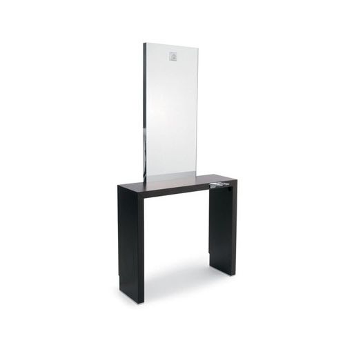 Contemporary dressing table - KRYSTAL MURALE - Nelson Mobilier - laminate / aluminum / wall-mounted