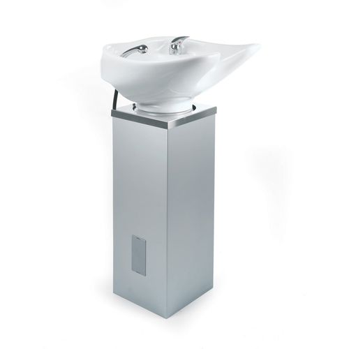 Free-standing washbasin - ARMOR SUP - Nelson Mobilier - ceramic / aluminum / with mixer tap