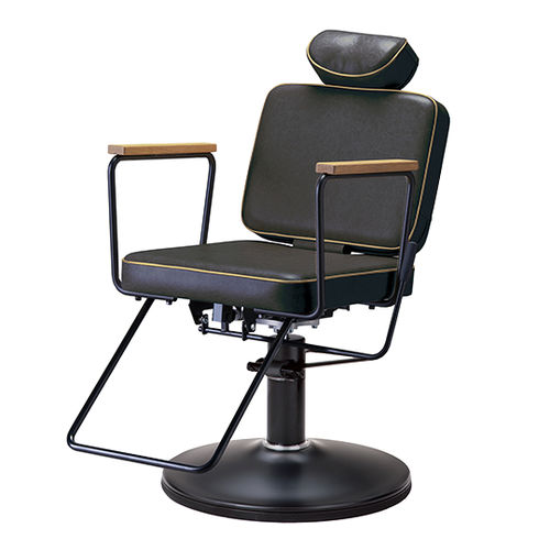 Contemporary beauty salon chair - A1601M - TAKARA BELMONT - synthetic leather / metal / wooden