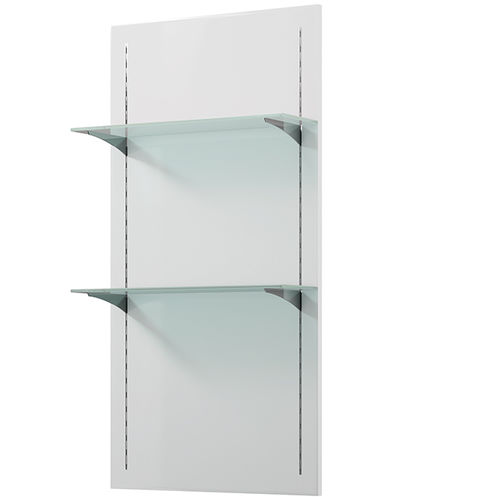 Beauty product display rack - EXPO NEW  - VEZZOSI - wall-mounted / wooden / glass