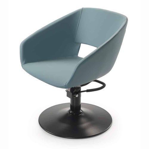 Contemporary beauty salon chair - DORA - VEZZOSI - synthetic leather / polyurethane foam / metal