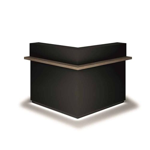 Corner reception desk - CORNER - VEZZOSI - laminate / plastic / for hairdressers
