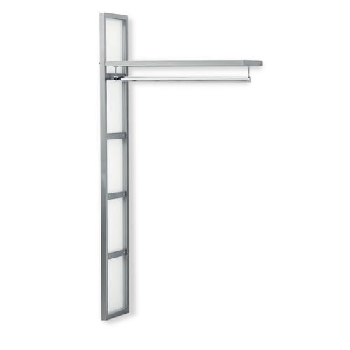 Floor coat rack - GRAFFIO - VEZZOSI - contemporary / metal / white