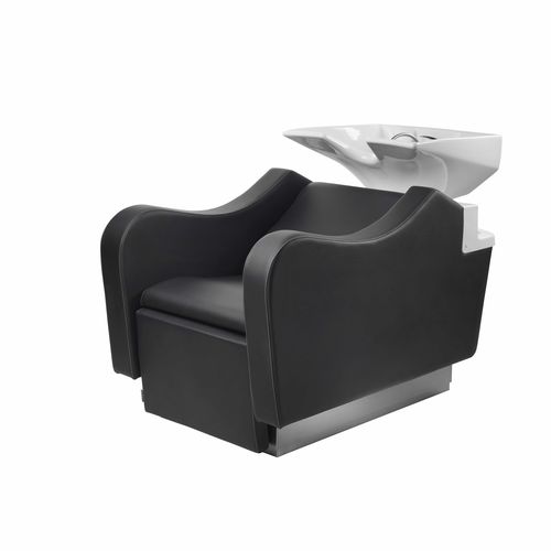 Synthetic leather shampoo chair - PUSH UP RELAX - VEZZOSI - 1-person