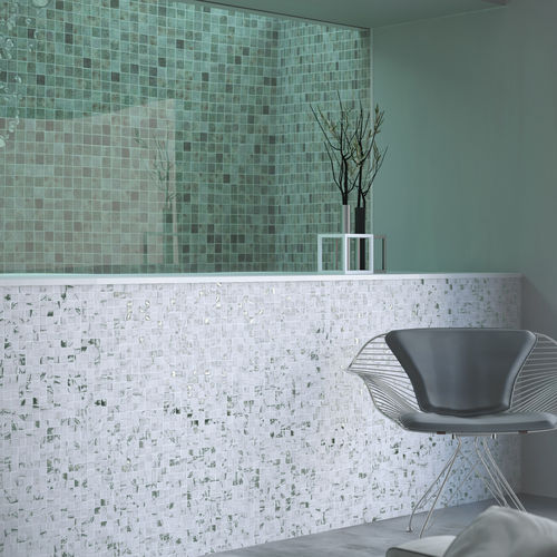 Indoor mosaic tile - MARMOREAL - ONIX Mosaico - pool / wall / floor
