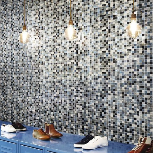 Indoor mosaic tile - VINTAGE BLENDS - ONIX Mosaico - pool / wall / floor