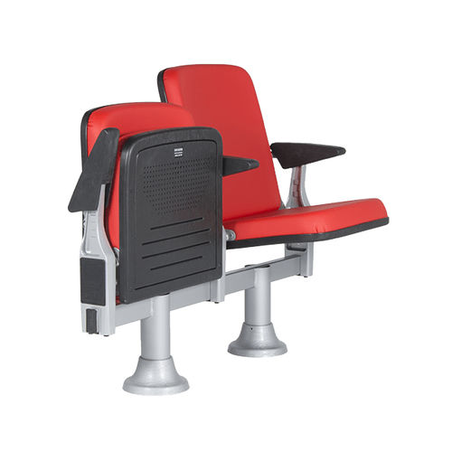 Contemporary auditorium seating - MICRA - Euro Seating International - polyurethane foam / polypropylene / steel