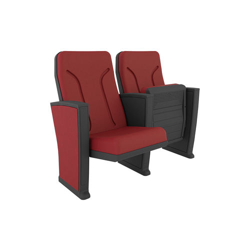Contemporary auditorium seating - ARGENTINA PLUS - Euro Seating International - polyurethane foam / polypropylene / polyurethane