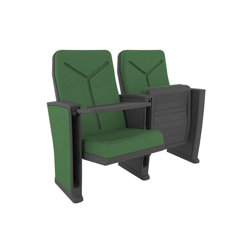 Contemporary auditorium seating - BOGART PLUS PL - Euro Seating International - polyurethane foam / steel / polypropylene