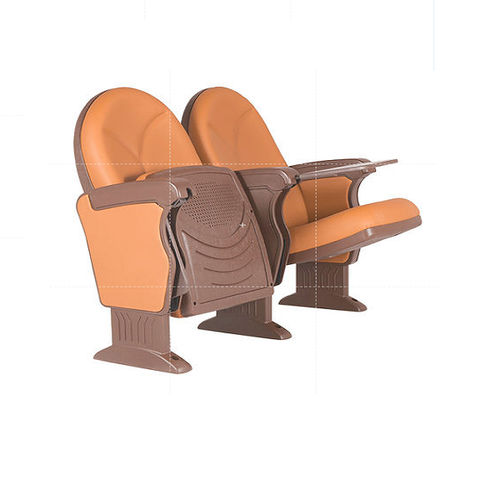 Contemporary auditorium seating - ECO 200 PL - Euro Seating International - polyurethane foam / steel / polypropylene