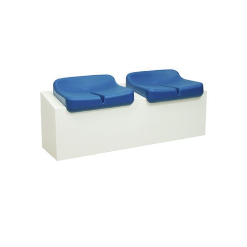 Monobloc stadium seat - ES 60 - Euro Seating International - polypropylene / for sports facility