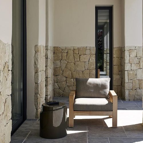 Contemporary side table - LOT & JOB - Piet Boon Collection - ceramic / ceramic base / round