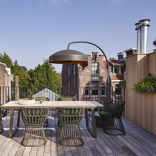 Garden lamp post - DISC  - Piet Boon Collection - contemporary / metal / LED