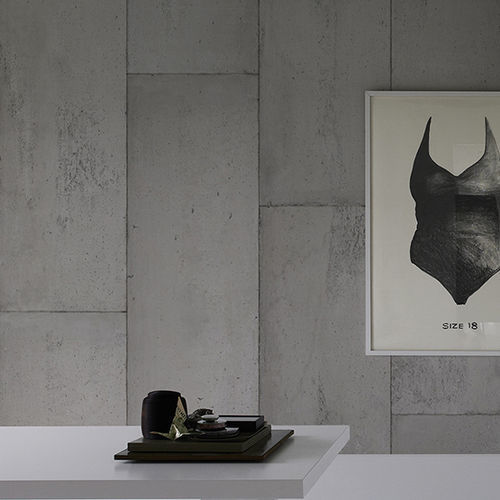 Contemporary wallpaper - CONCRETE  - Piet Boon Collection - patterned / concrete look / gray