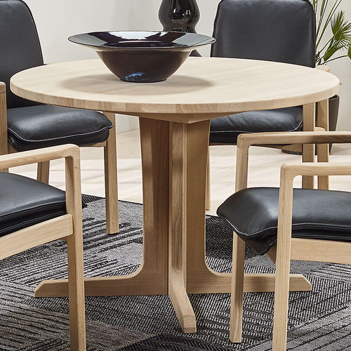 Oak dining store table scandinavian