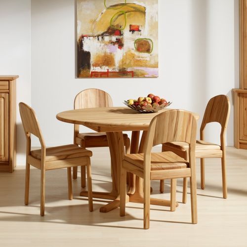 Scandinavian design dining chair - 1598 - dyrlund - indoor / beech / beech base