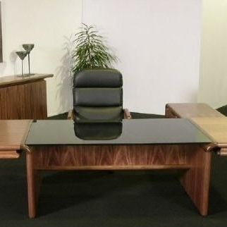 Modern desk - DYRLUND SUPREME - dyrlund - executive / wooden / commercial