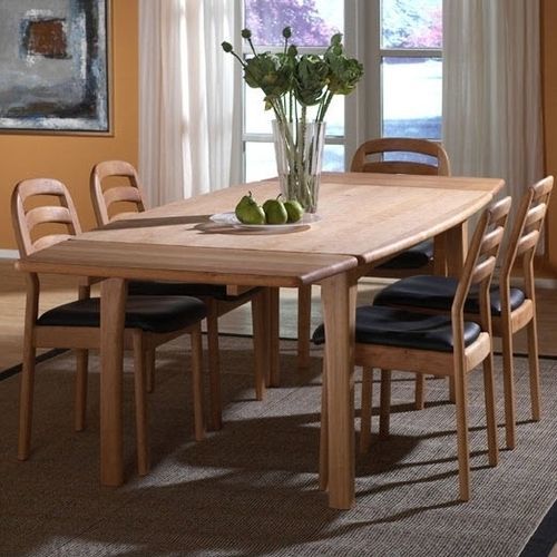 Traditional table - 9249  - dyrlund - alder / alder base / rectangular