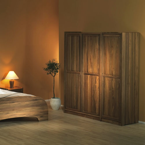 Scandinavian design wardrobe - frederiksborg K7 - dyrlund - wooden / with swing doors