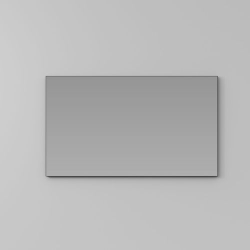 Wall-mounted bathroom mirror - LAG - IDEAGROUP - contemporary / rectangular / aluminium
