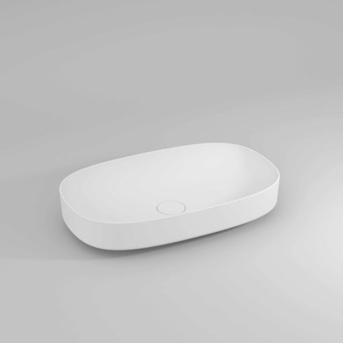 Countertop washbasin - POOL - IDEAGROUP - ceramic / durable / rectangular