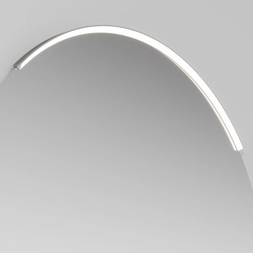 Contemporary wall light - ARKO - IDEAGROUP - indoor / chromed metal / cylindrical