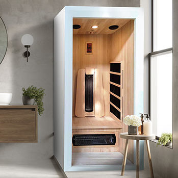 Infrared sauna - SAULO - POOLSTAR - home / spruce / indoor