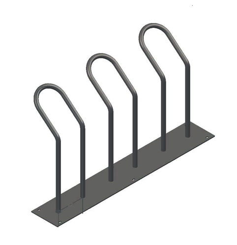 Floor-mounted bike rack - GM-08 3 - Darba Spars - secure / original design / for public space