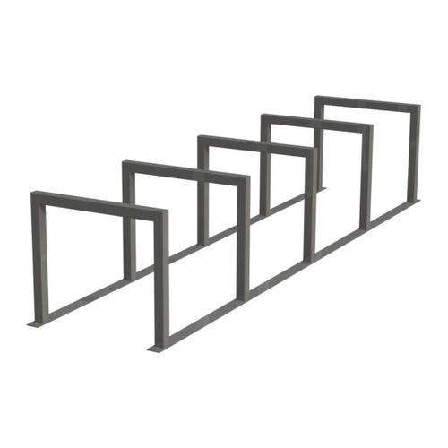 Floor-mounted bike rack - GM-K6 - Darba Spars - secure / for public space / stainless steel