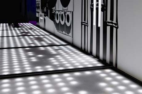 Floor LED panel - SMARTFADER MATRIX TILE - TAL - modular
