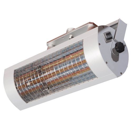 Parasol infrared patio heater - INFRAROTHEIZSTRAHLER LOW GLARE - May Schirmsysteme - electric / for patio / outdoor