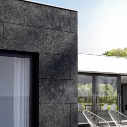 Stone wall cladding panel - ENOLUCE™ - Carrières du Hainaut - outdoor / textured / matte