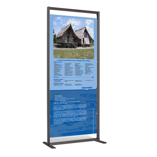 Signage totem - INUNO - STUDIO T - advertising / for public space / for public building