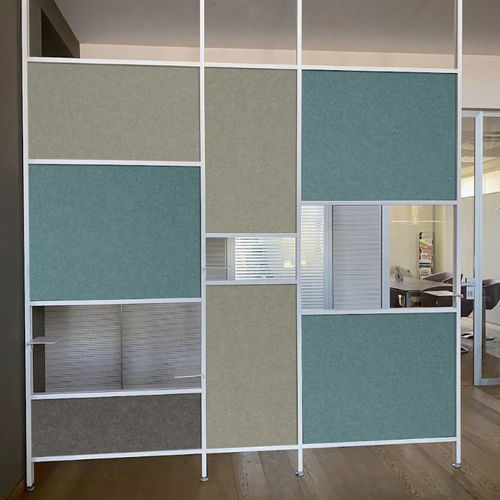 Modular partition - TETRIX QUADRO TOSCA - STUDIO T - PET / commercial / for open space