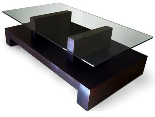Contemporary coffee table - ATRIA - GONZALO DE SALAS - glass / rectangular / home