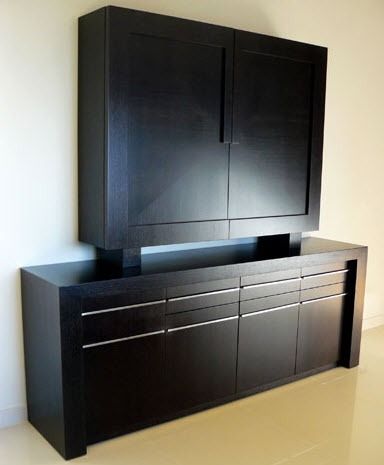 High sideboard - ATRIA - GONZALO DE SALAS - contemporary / wooden