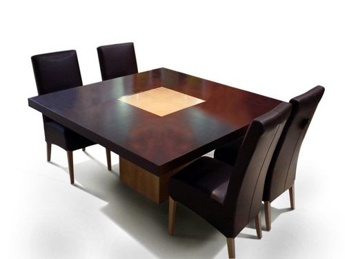 Contemporary table - CAPELA - GONZALO DE SALAS - oak / square