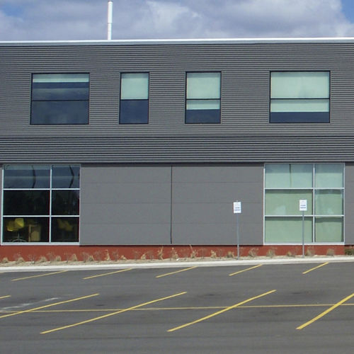 Corrugated panel - FABRAL - construction / wall / for roof